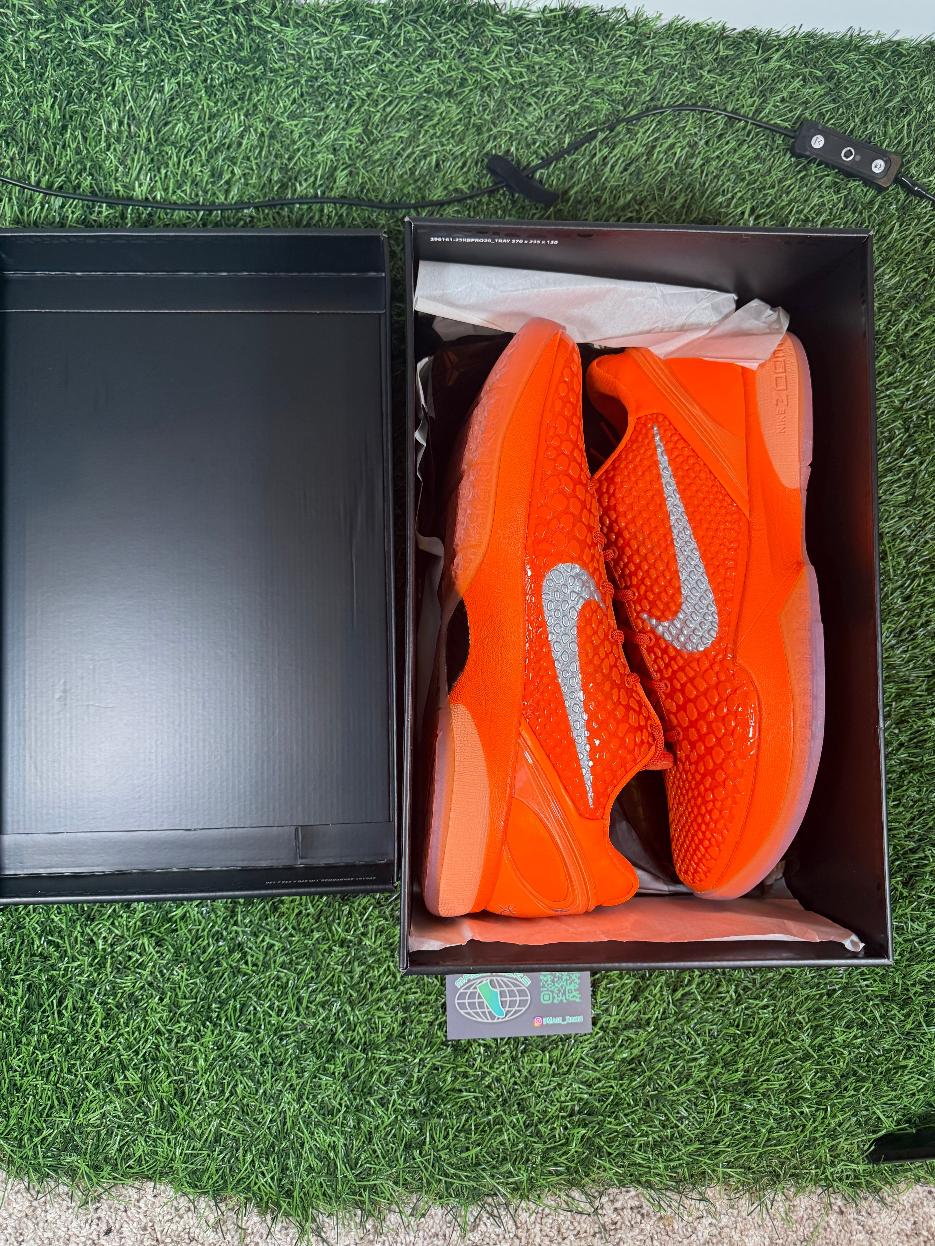 Kobe 6 “Total Orange” (Size 14)-Mase Kicks