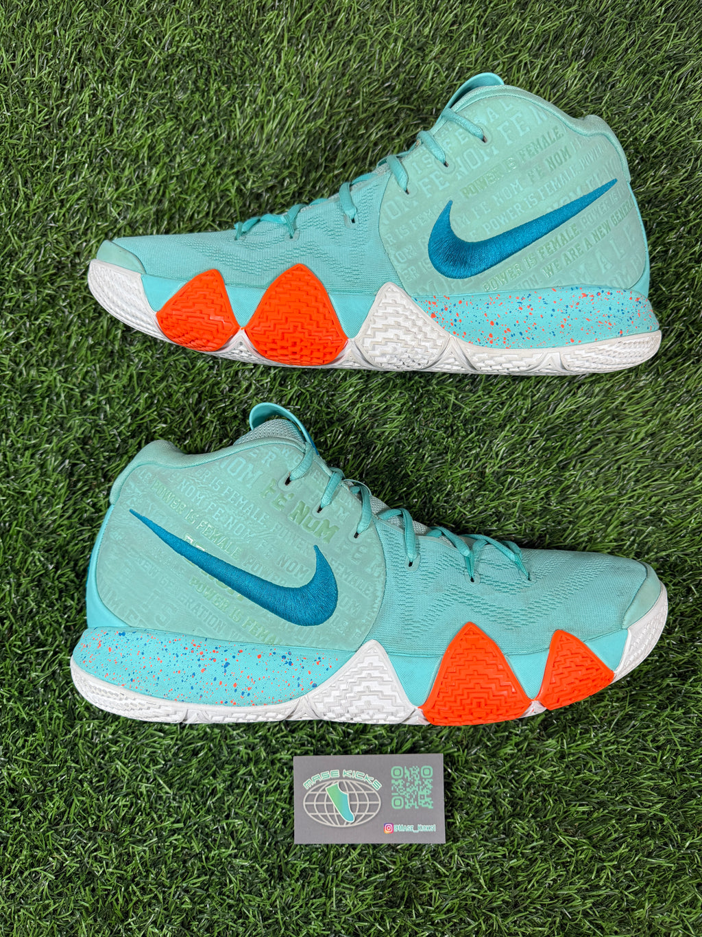 Kyrie 4 “Power is Female” (Size 14)-Mase Kicks