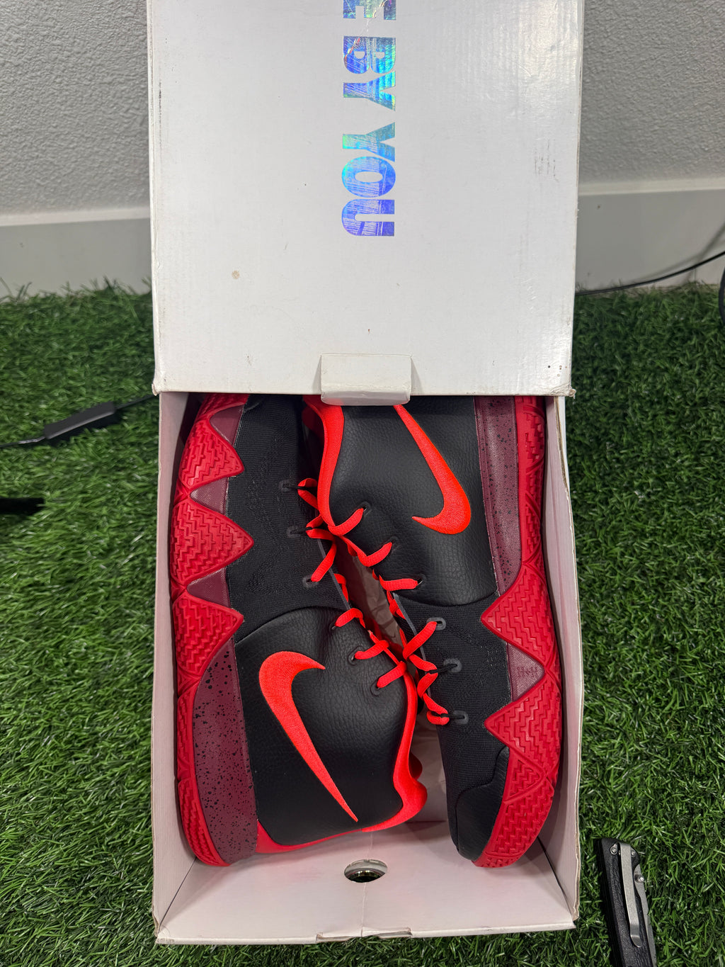 Kyrie 4 ID “Darth Maul” (Size 14)