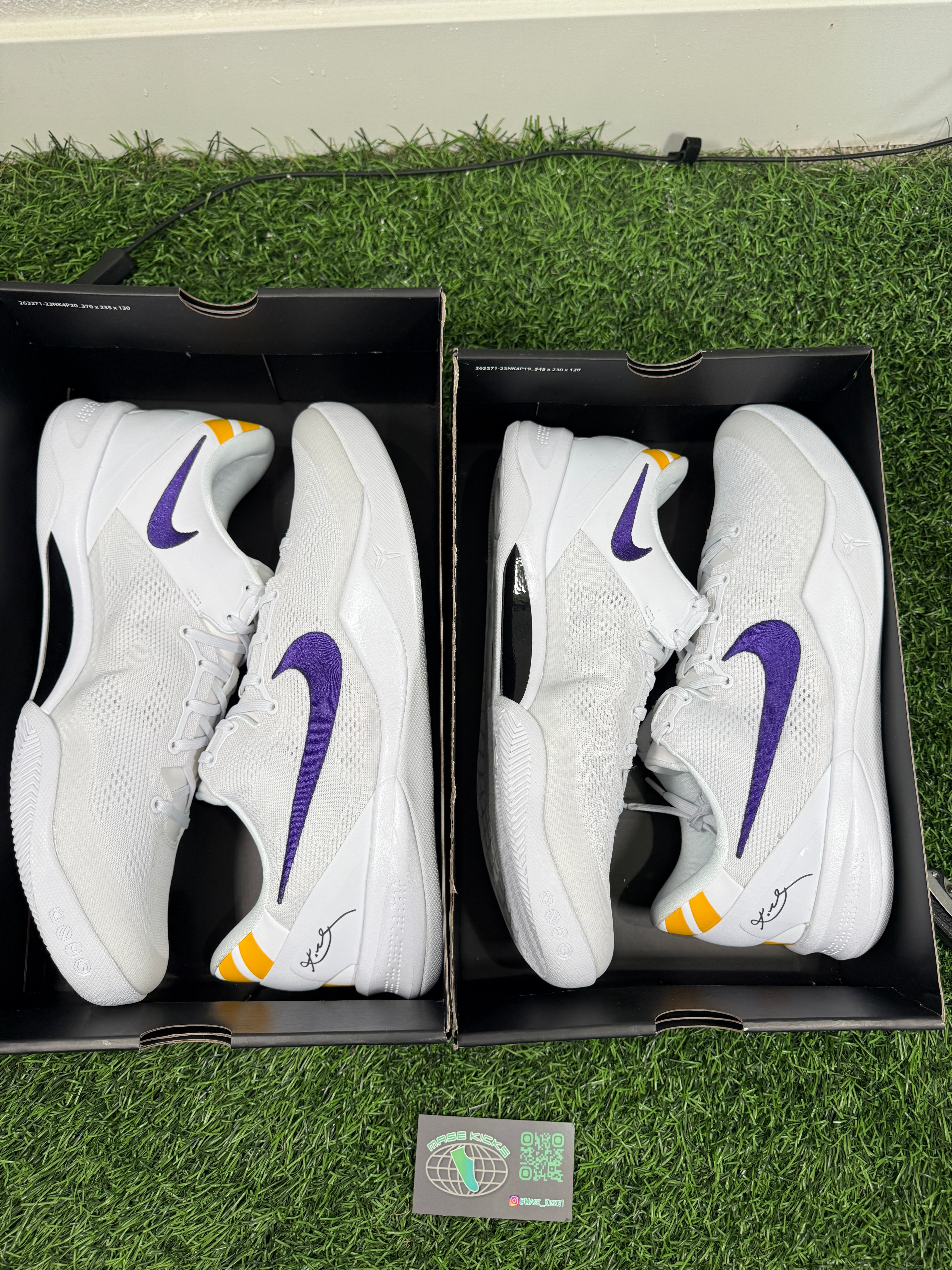 Kobe 8 “Lakers Home” (Size 13)