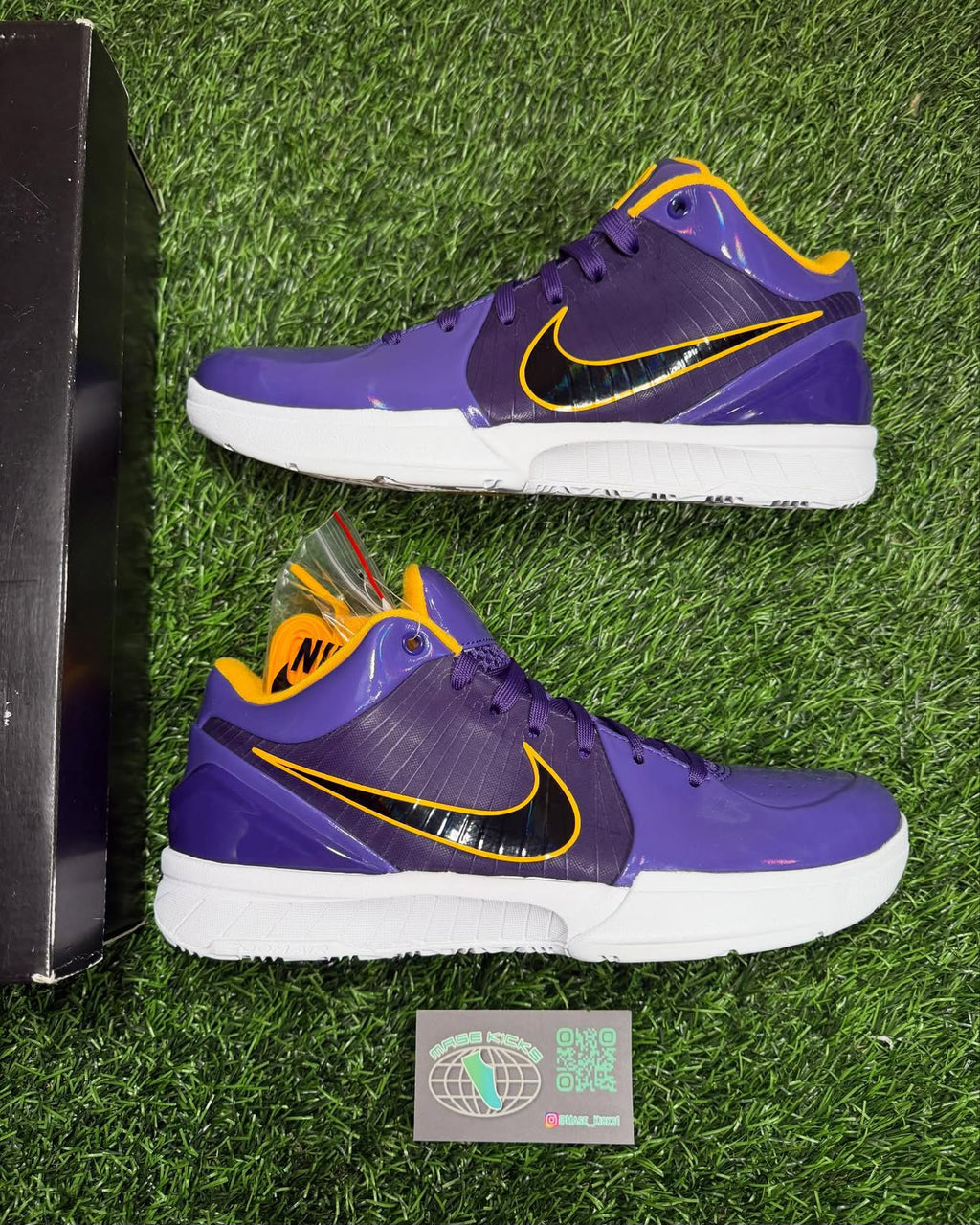 Kobe 4 Protro “Purple Undefeated” (Size 9.5)