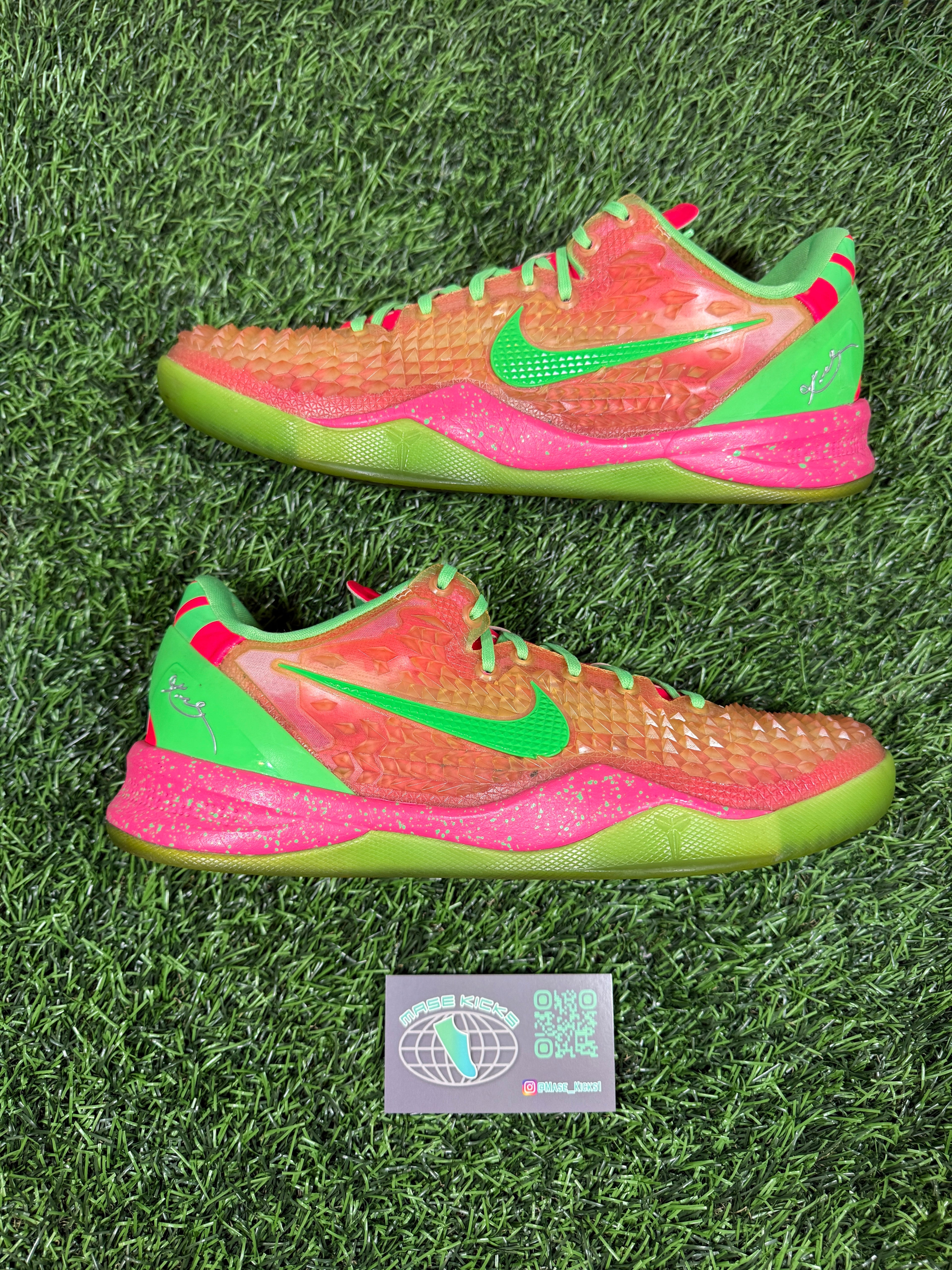 Kobe 8 SS ID “Pink & Green” (Size 9)