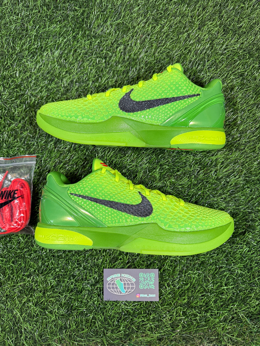 Kobe 6 “Grinch” (Size 10)-Mase Kicks