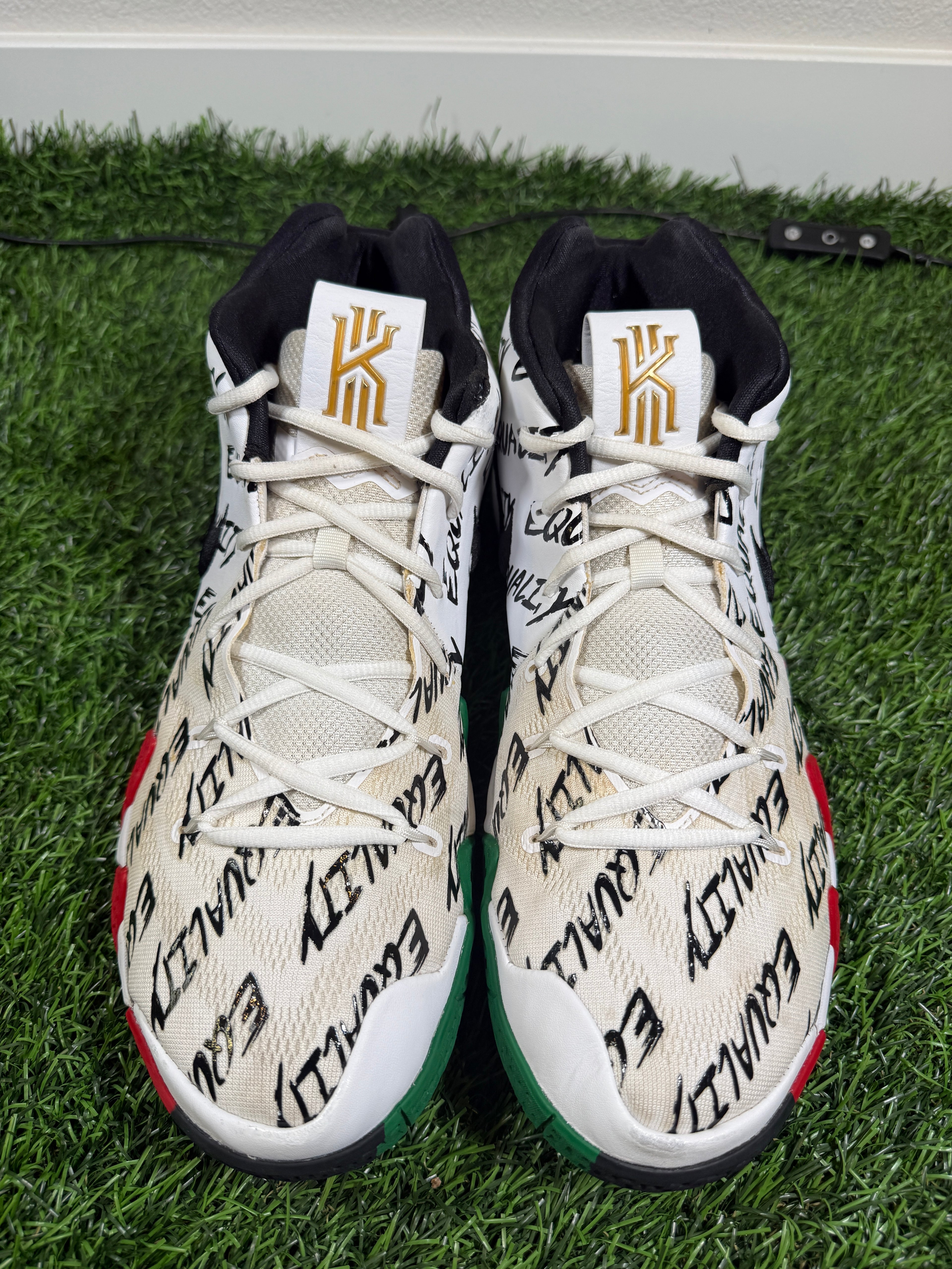 Kyrie 4 “BHM” (Size 13)-Mase Kicks