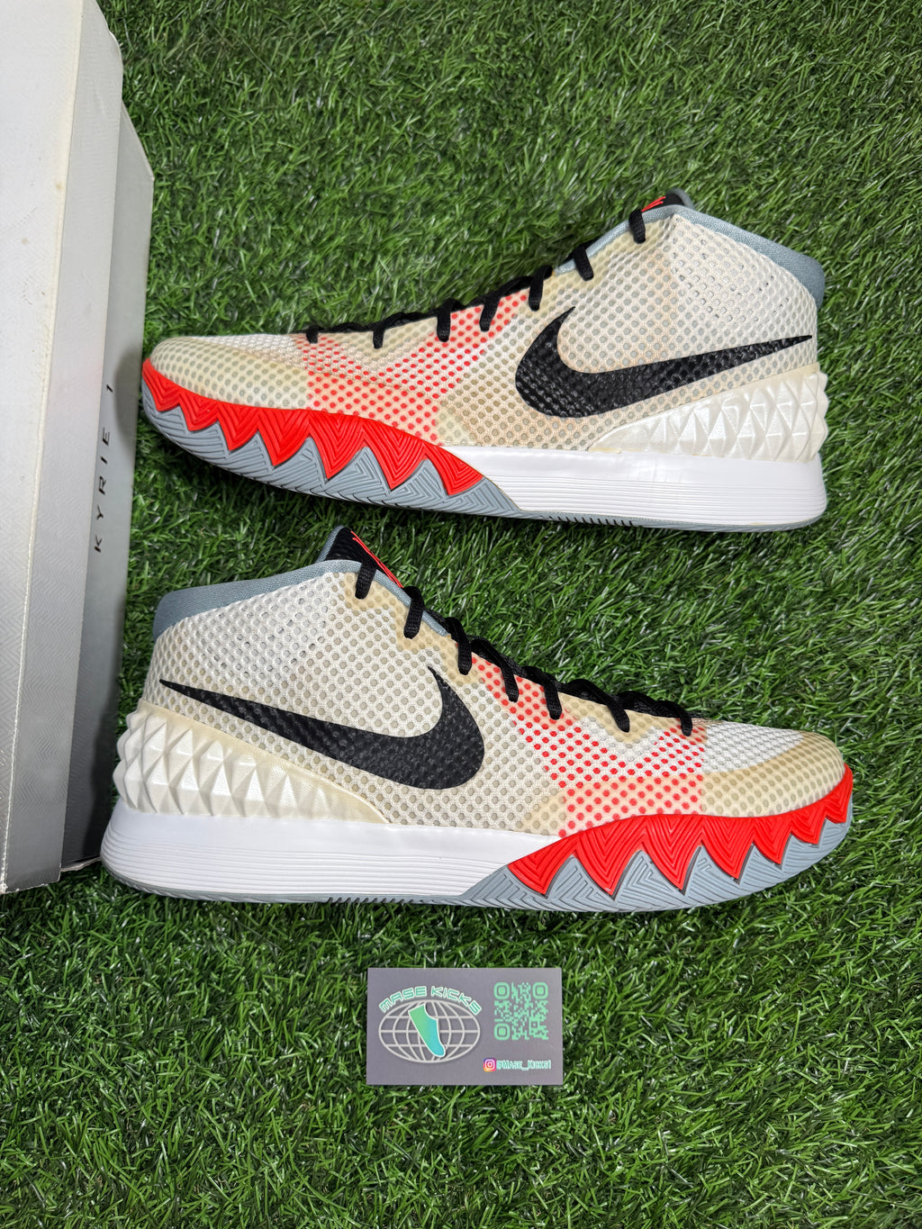 Kyrie 1 “Infared” (Size 13)-Mase Kicks