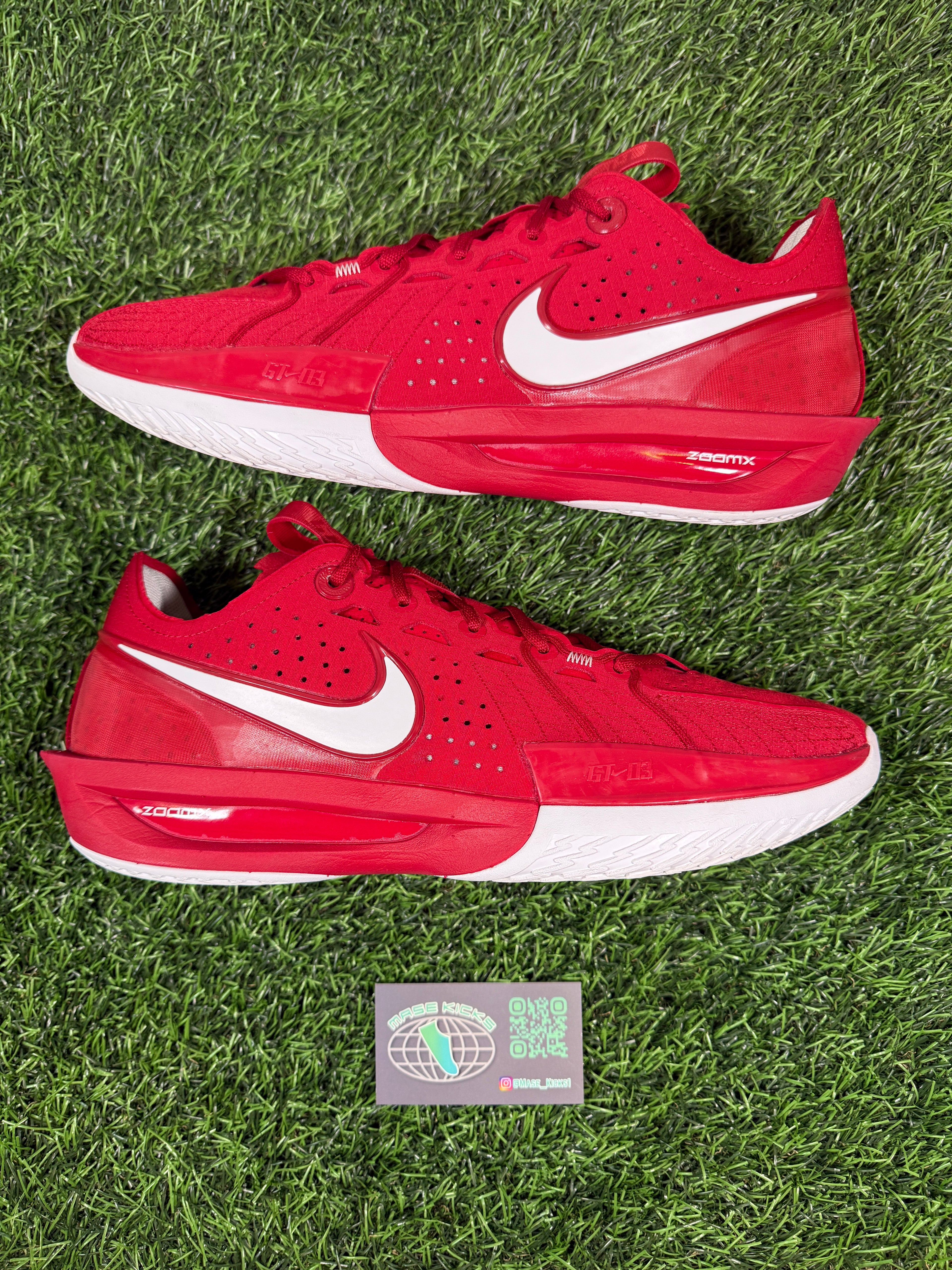 GT Cut 3 TB “Red/White” (Size 13)-Mase Kicks