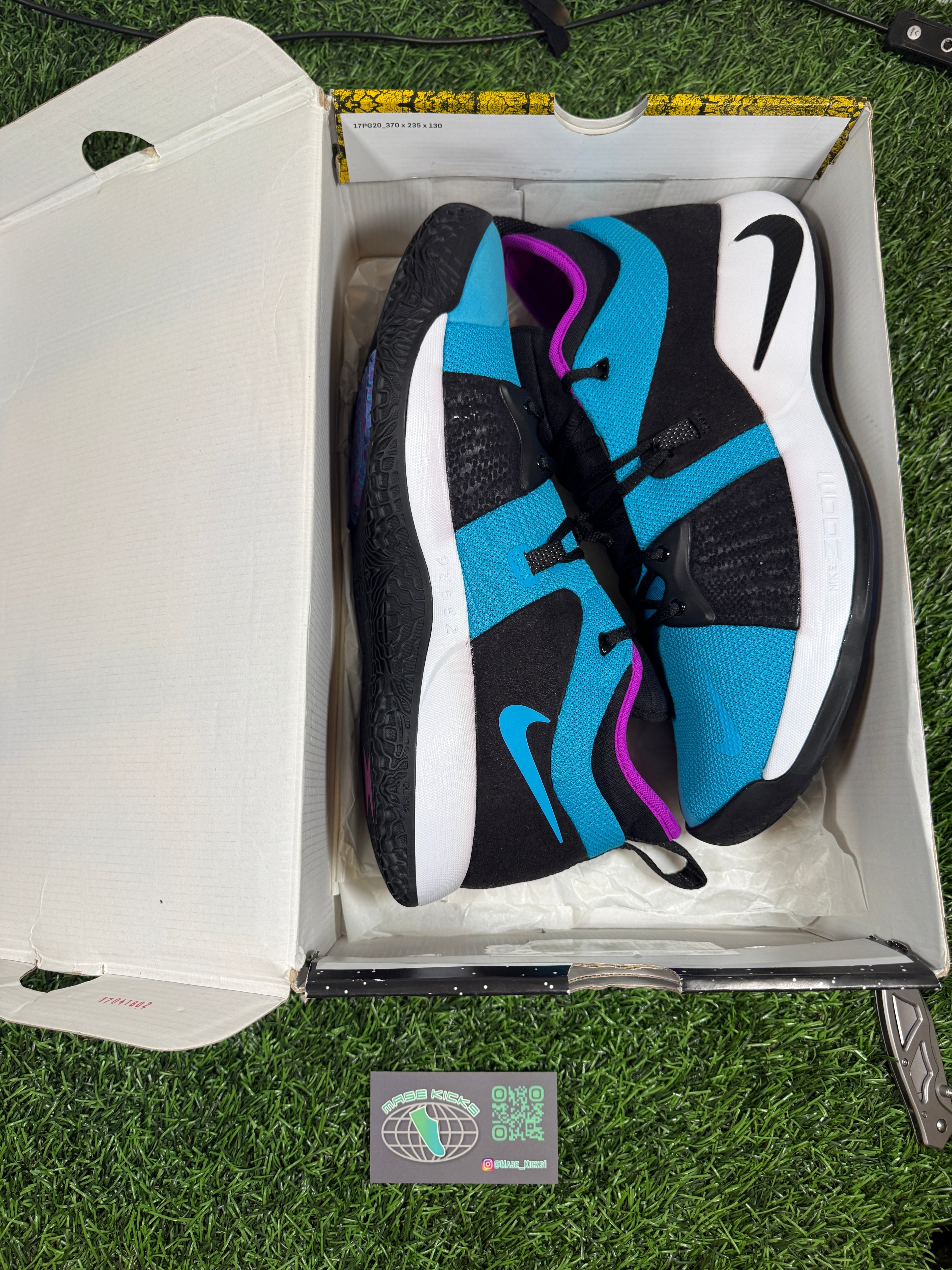PG 2 “Blue Lagoon” (Size 13)-Mase Kicks