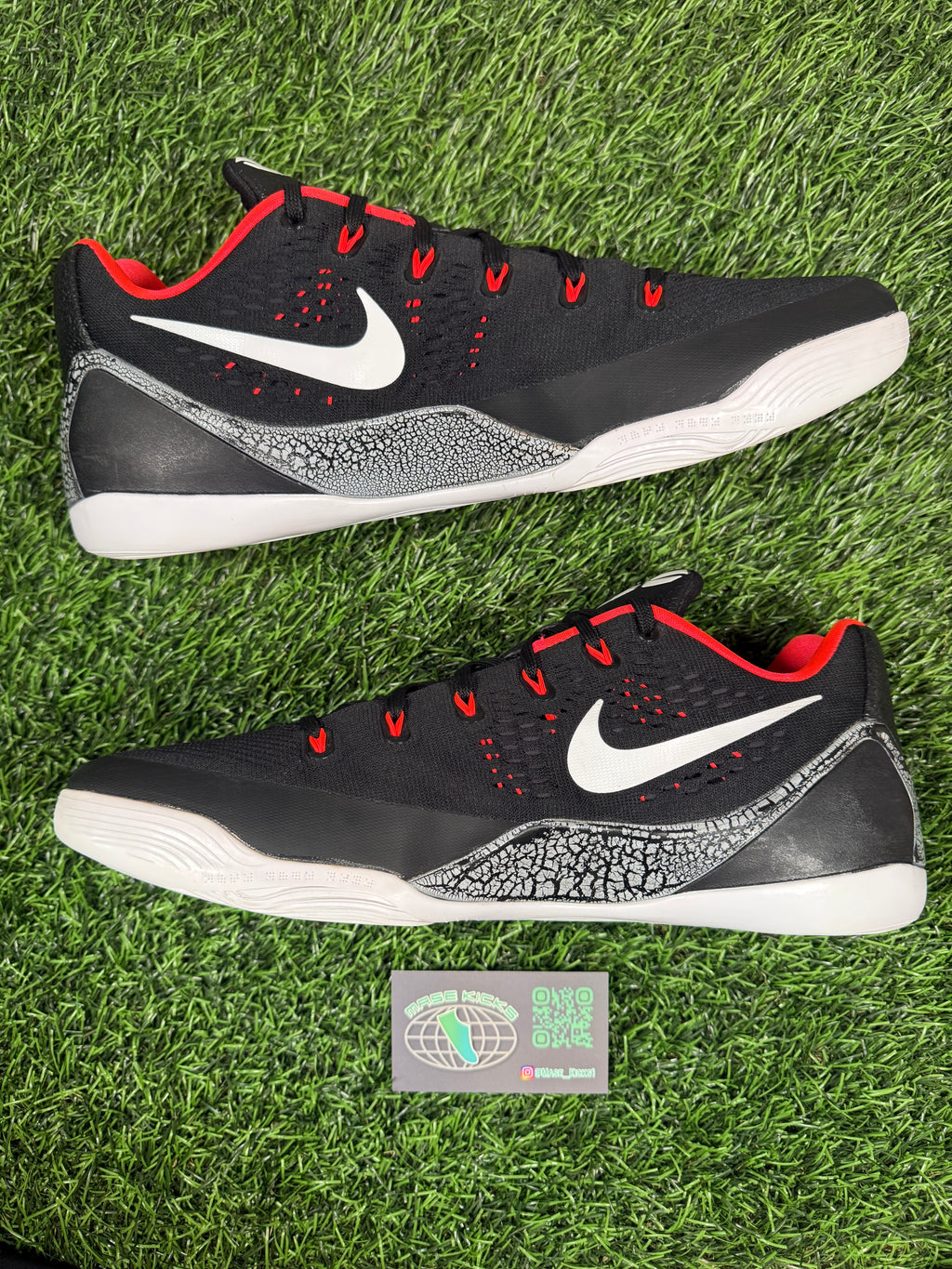 Kobe 9 “Laser Crimson” (Size 12)-Mase Kicks