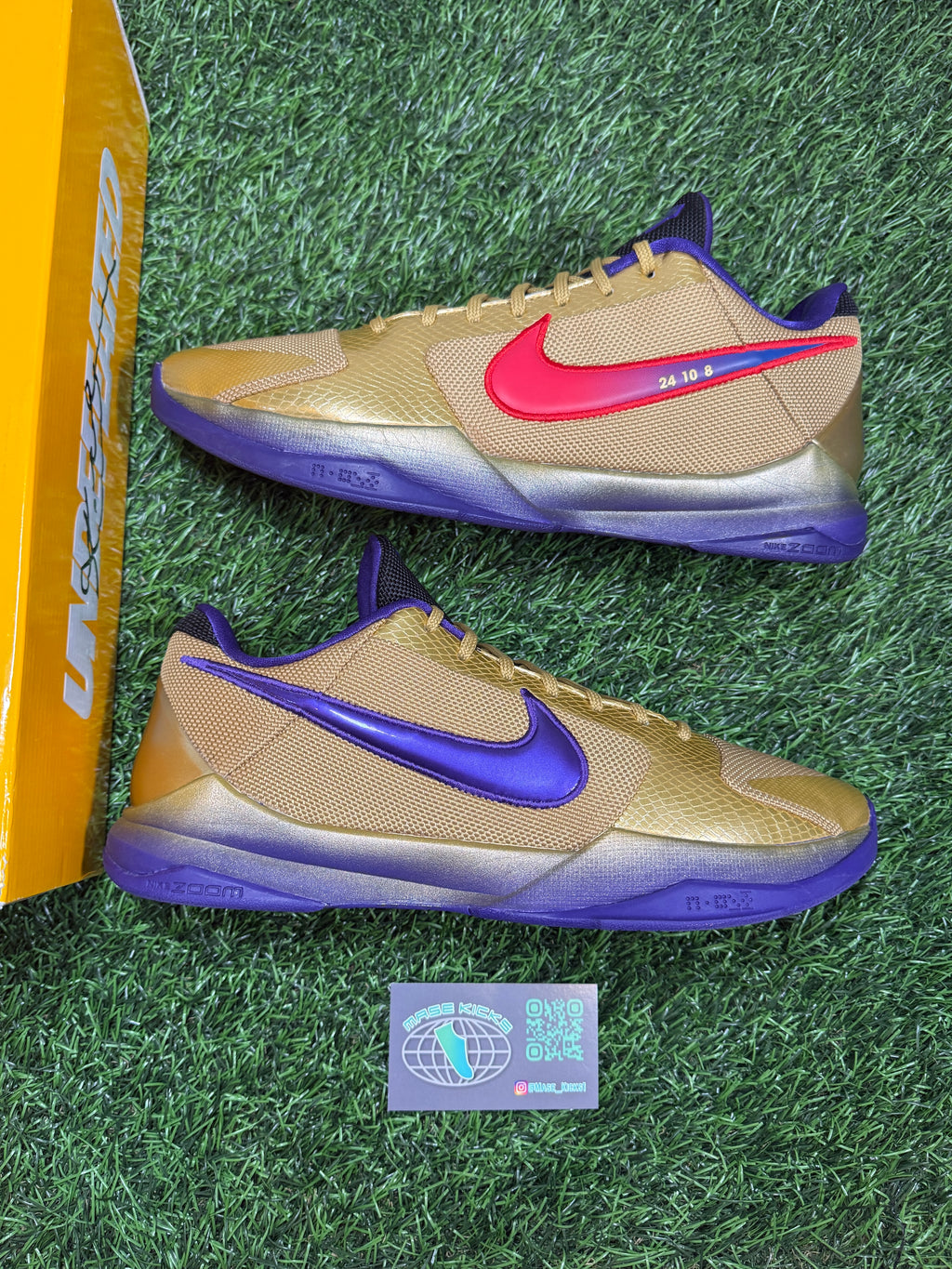 Kobe 5 “Undefeated” (Size 11)-Mase Kicks