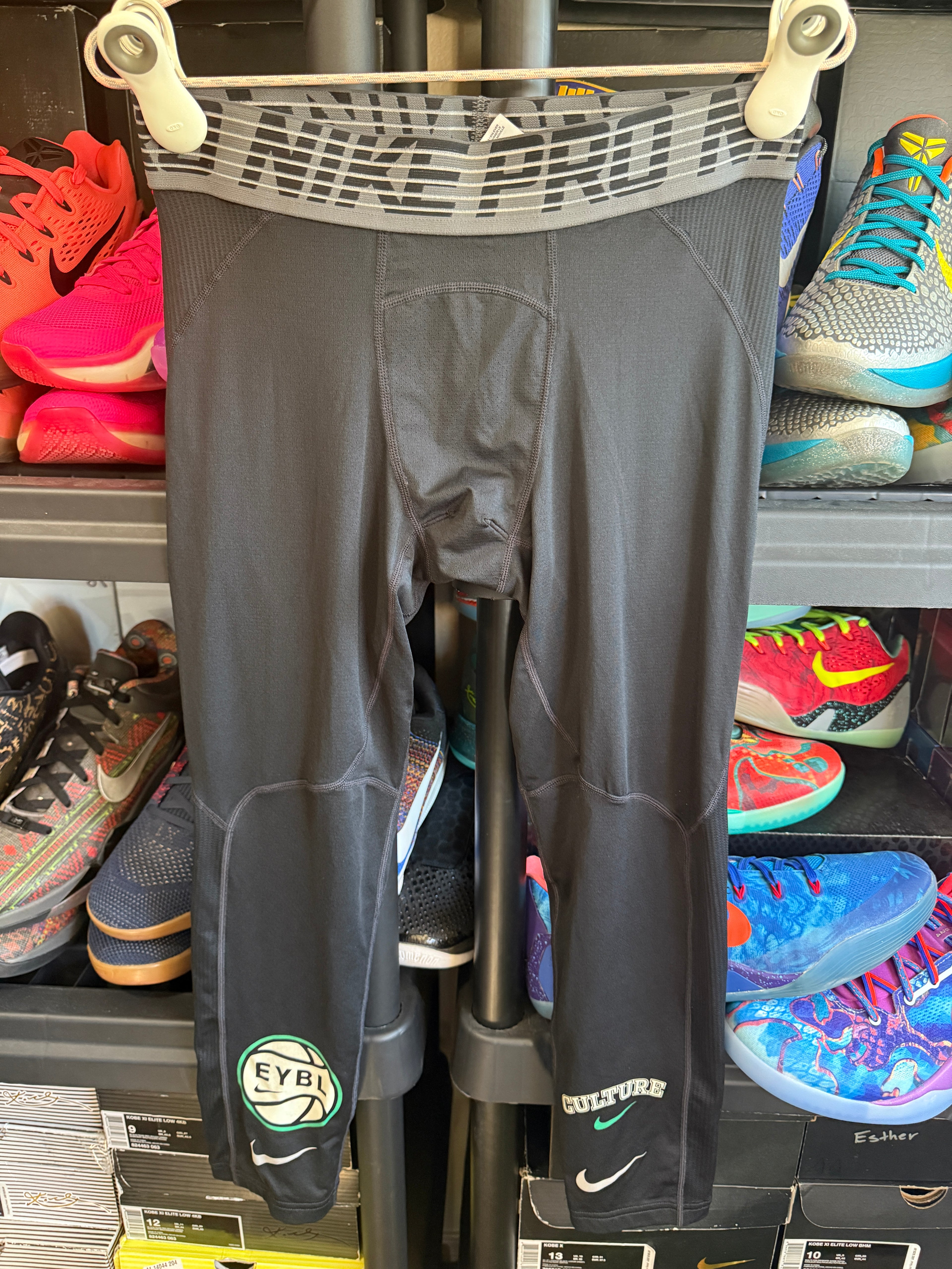 EYBL Nike Compression Pants (Size Large)-Mase Kicks